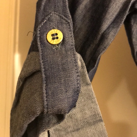 NWT! 🆕 🆕 Guess denim shirt dress - Picture 3 of 4